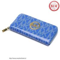 michael kors logo monogram groot blauw portefeuilles Wholesale Website hkdf9268